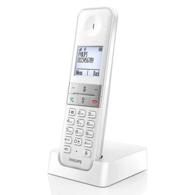 Philips Trådløs Fastnettelefon Classic Range D4701w/34 Hvid