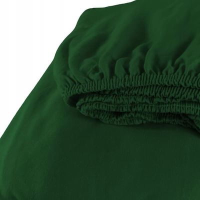 Dra-på-lakan 220 x 200 Jersey FLEXIBELT Slitstarkt Grönt Färg PL