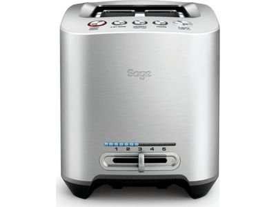 Sage the Smart Toast STA825BAL2EEU1 - Brødrister - 2 skive - 2 Spor - sølv
