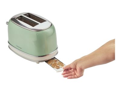 Ariete Vintage 0155 - Brødrister - 2 skive - 2 Spor - grønn