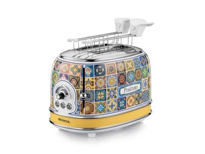 Ariete 0155/0P, 2 skivor, Blå, Gul, Metall, 810 W, 220-240 V, 50/60 hz