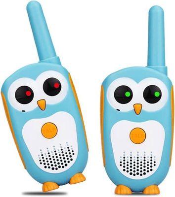 Retevis RT30 Talkie Walkie Barn, Uggla Lätta Små Leksaker, LED Ögon, 3-5 År Killar Flickor, Julklappar Leksaker, Lång Räckvidd