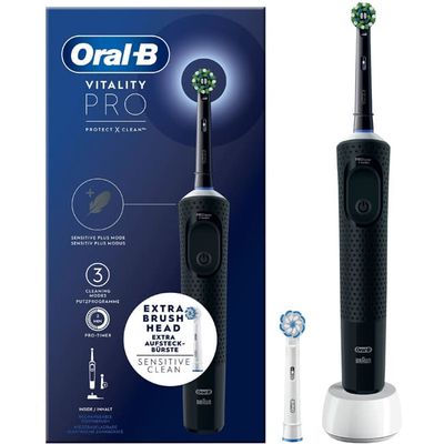 Elektrisk tannbørste Vitality Pro Black Extra Refill