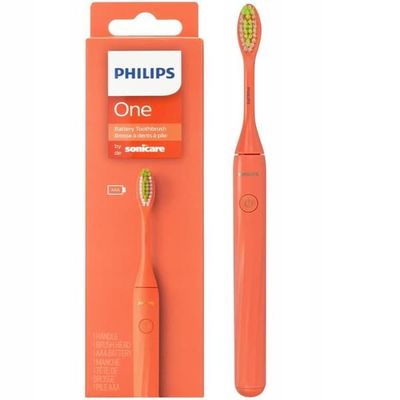 Elektrisk tandborste - Philips - One HY1100 51 - Kompakt sonic - Batteritid 90 dagar
