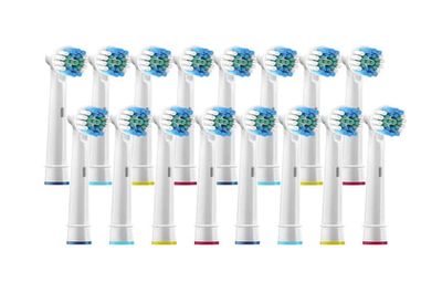 Hammasharjan päät Oral-B Yhteensopivat 16 kpl täyttöharjat