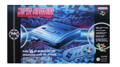 Super Nintendo Console incl Super Mario World SCN (Begagnad)