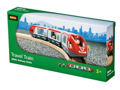 BRIO Persontog m/vogner "Travel"