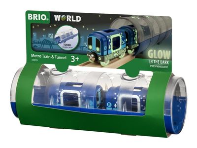 BRIO 33970 Metrotog med tunnel