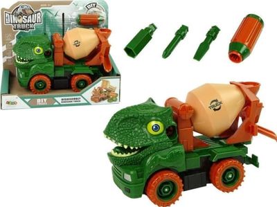 Lean Sport Truck Betongblander Dinosaur Demontering Grønt tilbehør