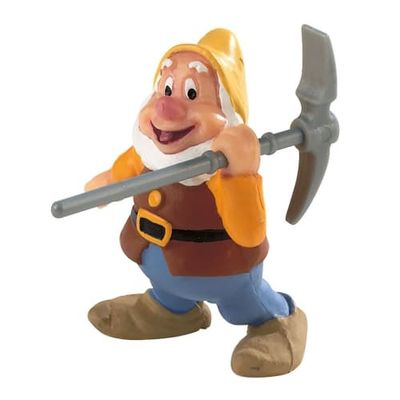 Micki Bullyland WD Figur Disney Snövit Sju Dvärgarna Glader hacka 12479
