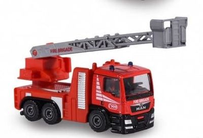 Leksaksbilar Majorette Cars Bilar Brandbil Firetruck Röd Rest 5