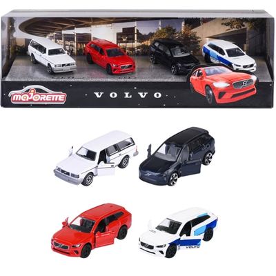 Majorette Volvo Bilar 4-Pack Presentförpackning