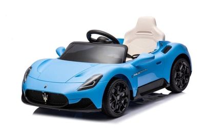 Batteridriven Bil Maserati GT Cabrio Åkbil med Fjärrkontroll Blå
