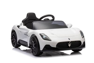 Batteridriven Bil Maserati GT Cabrio Åkbil med Fjärrkontroll Vit
