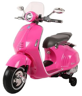 Vespa Ride-on scooter med MP3 från 3 år, rosa, Sun Baby