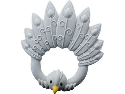 natruba Natruba, Natural teether, Peacock, light blue