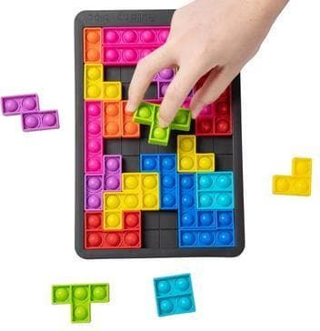Building Block Pop it puzzle - Popit puslespill