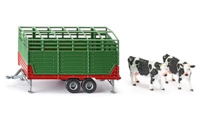 Siku 2875, Truck/trailer, 3 år, Grønn, Rød