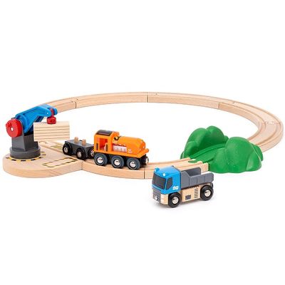 Løft og last jernbanestart (36028) BRIO