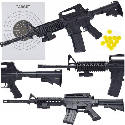 mm BB-RIFEL, PISTOLSIKTE, REPLIKA, VÅBEN, BØRNELEGETYK