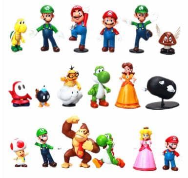 18st Super Mario Bros Mario Wario Donkey Kong Waluigi