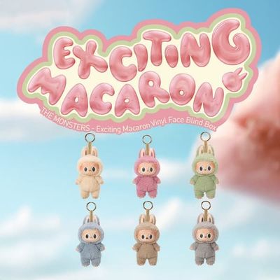 POP MART Labubu The Monsters Macaron 17 cm