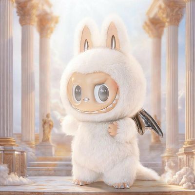 Pop Mart Labubu Zimomo Angel Pendant 17,5 cm