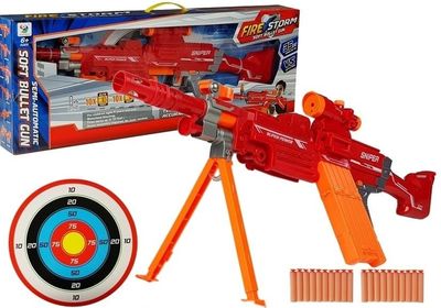 Fire Storm - NURF-leluase - 75 cm - maalitaululla - punainen