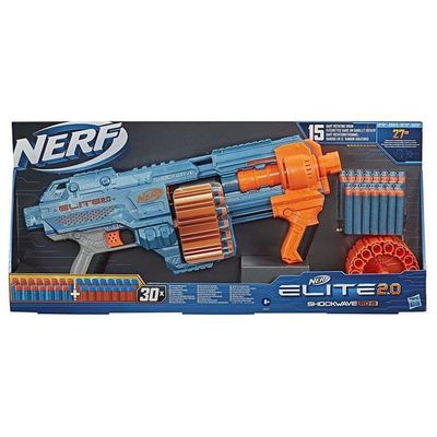 Nerf Elite 2.0 Shockwave Rd-15 Blå