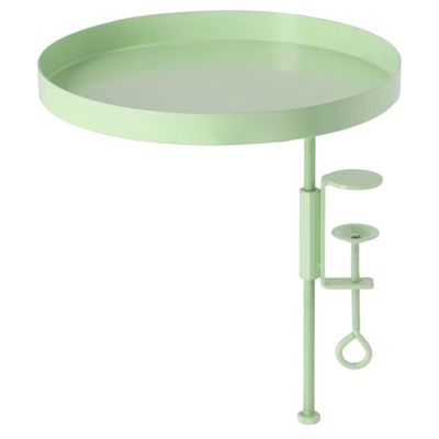 Esschert Design Planteholder med klemme rund grønn L