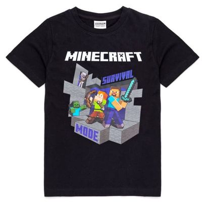 Minecraft Børn/Børn Survival Mode T-shirt