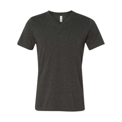 Bella + Canvas Unisex T-shirt för vuxna med CVC-band i Heather
