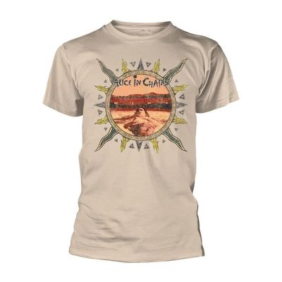 Alice In Chains Unisex vuxen Vintage Dirt Sun T-Shirt