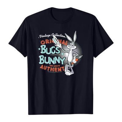 Looney Tunes Snurre Sprätt Vintage T-shirt i bomull, herr