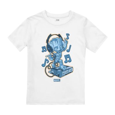 Marvel Comics Childrens/Kids Baby Groot Headphones T-Shirt