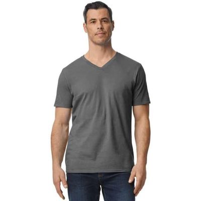 Gildan Softstyle T-shirt med V-ringning för herrar