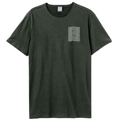 Amplified Unisex Adult Pulsar Pocket Tracklist Joy Division T-Shirt