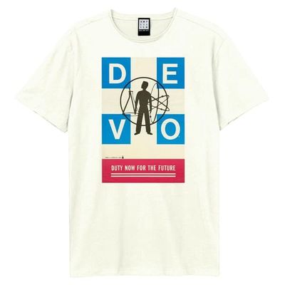 Amplified Unisex Adult Duty Now For The Future DEVO T-Shirt