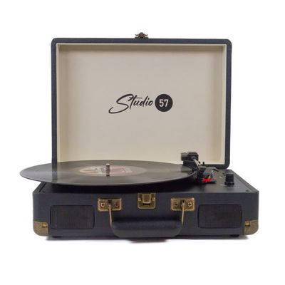 Studio 57 Dolly skivspelare (svart)