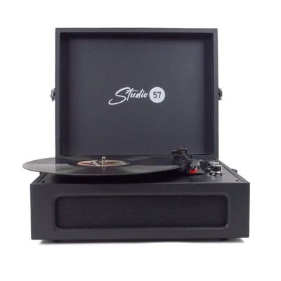 Studio 57 groovy platespiller (svart)