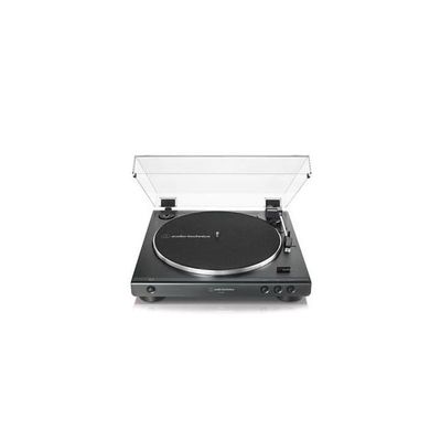 Plattform för vinylskivor - Audio Technica - AT-LP60XBK - Svart - Plugga in och spela - Automatisk