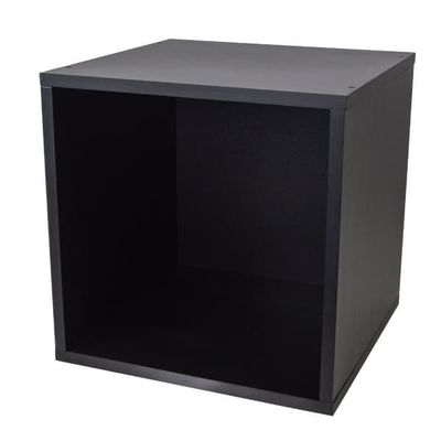 Studio 57 vinylplatehylle (36,5 x 36,5 cm, svart)