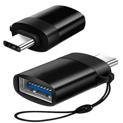 USB C -uros-USB A -naaras 3.0 OTG -sovitin