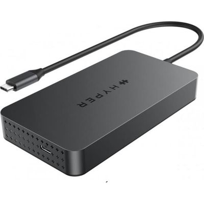 HyperDrive Next Dual 4K HDMI 7-port USB-C-hub, midnattsblå