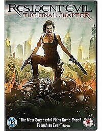 Resident Evil: The Final Chapter DVD (2017) Milla Jovovich, Anderson (DIR) Cert Pre-Owned Region 2