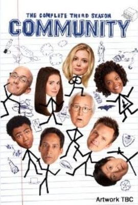 Community: The Complete Third Season DVD (2013) Joel McHale Cert 15 3 Discs Pre-Owned Region 2