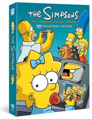 The Simpsons: Complete Season 8 DVD (2006) Matt Groening Cert 12 4 Discs Pre-Owned Region 2