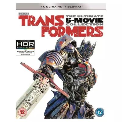 Transformers: 5-Movie Collection [12] 4K UHD Brand New