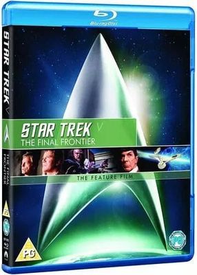 Star Trek V - The Final Frontier (2010) William Shatner cert PG Blu-Ray Pre-Owned