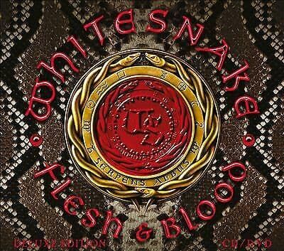 Whitesnake : Flesh & Blood CD Deluxe Album Digipak with DVD 2 Discs (2019) Region 2 Brand New